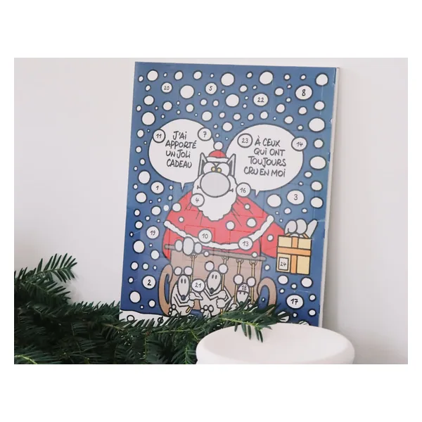 Dolfin Le Chat, calendrier de chocolat